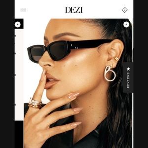 Dezi Cuffed Sunglasses